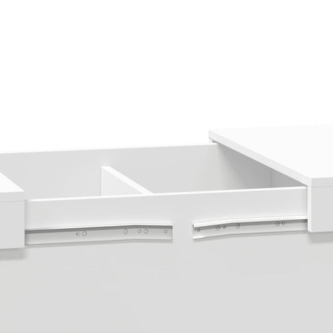vidaXL Coffee Table White 100x55x40 cm Engineered Wood