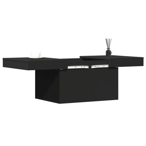 vidaXL Coffee Table Black 100x55x40 cm Engineered Wood