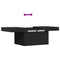 vidaXL Coffee Table Black 100x55x40 cm Engineered Wood