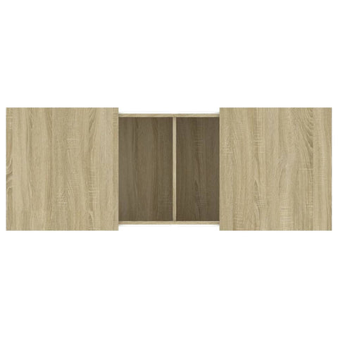 vidaXL Coffee Table Sonoma Oak 100x55x40 cm Engineered Wood