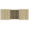 vidaXL Coffee Table Sonoma Oak 100x55x40 cm Engineered Wood
