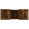 vidaXL Coffee Table Smoked Oak 100x55x40 cm Engineered Wood