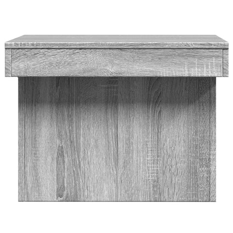 vidaXL Coffee Table Grey Sonoma 100x55x40 cm Engineered Wood