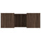 vidaXL Coffee Table Brown Oak 100x55x40 cm Engineered Wood
