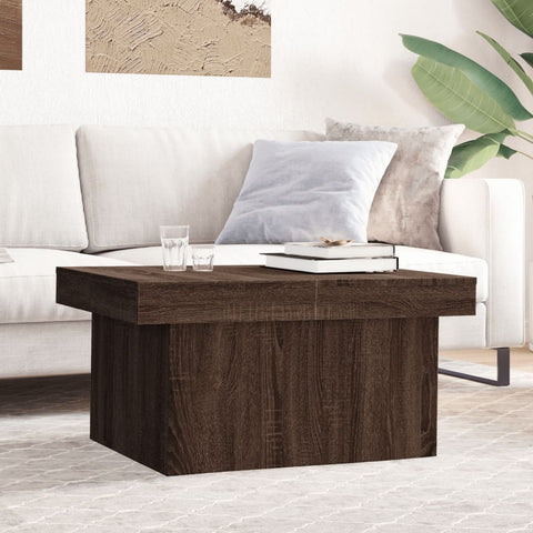 vidaXL Coffee Table Brown Oak 100x55x40 cm Engineered Wood