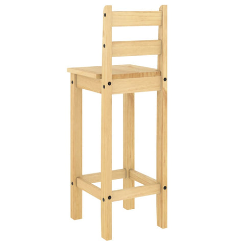 vidaXL 3 Piece Bar Set Solid Wood Pine
