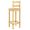 vidaXL 3 Piece Bar Set Solid Wood Pine
