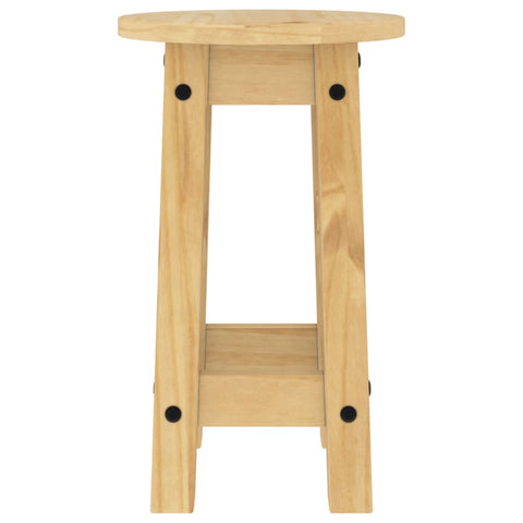 vidaXL Bar Stools 2 pcs Solid Wood Pine