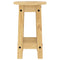 vidaXL Bar Stools 2 pcs Solid Wood Pine