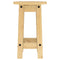 vidaXL Bar Stools 2 pcs Solid Wood Pine