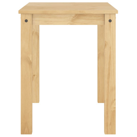vidaXL Dining Table Panama 117x60x75 cm Solid Wood Pine