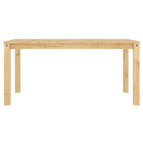 vidaXL Dining Table Panama 160x80x75 cm Solid Wood Pine