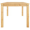 vidaXL Dining Table Panama 180x90x75 cm Solid Wood Pine