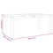 vidaXL Dining Table Panama 180x90x75 cm Solid Wood Pine