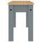 vidaXL Dining Bench Panama Grey 105x30x45 cm Solid Wood Pine