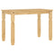 vidaXL Dining Table Corona 112x60x75 cm Solid Wood Pine