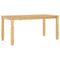 vidaXL Dining Table Corona 160x80x75 cm Solid Wood Pine