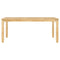 vidaXL Dining Table Corona 180x90x75 cm Solid Wood Pine