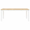 vidaXL Dining Table Corona White 180x90x75 cm Solid Wood Pine