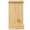 vidaXL Bedside Cabinet Corona 35x32.5x58 cm Solid Wood Pine