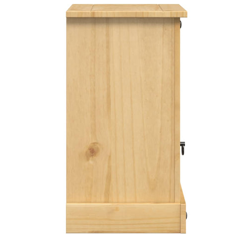 vidaXL Bedside Cabinet Corona 45x35x64 cm Solid Wood Pine
