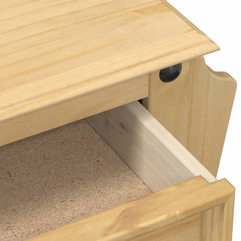 vidaXL Bedside Cabinet Corona 45x35x47.5 cm Solid Wood Pine