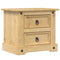 vidaXL Bedside Cabinet Corona 53x39x50 cm Solid Wood Pine