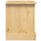 vidaXL Bedside Cabinet Corona 53x39x50 cm Solid Wood Pine