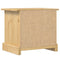 vidaXL Bedside Cabinet Corona 53x39x50 cm Solid Wood Pine