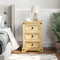 vidaXL Bedside Cabinet Corona 53x39x66 cm Solid Wood Pine
