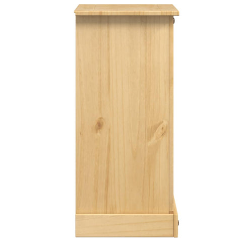vidaXL Bedside Cabinet Corona 53x39x84 cm Solid Wood Pine