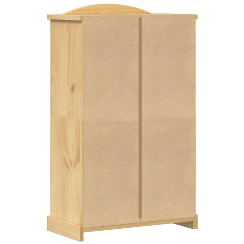 vidaXL Wardrobe Corona 101x52x170 cm Solid Wood Pine