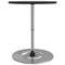 vidaXL Bar Table Black 60x60x90 cm Engineered Wood and Chromed Steel