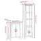 vidaXL 2 Piece Bathroom Furniture Set Solid Wood Pine