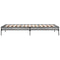vidaXL Bed Frame without Mattress Grey Sonoma 90x200 cm