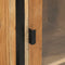 vidaXL Bathroom Cabinet 40x27x190 cm Iron and Solid Wood Acacia