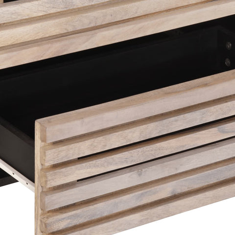 vidaXL Sideboards 2 pcs 60x34x75 cm Solid Wood Mango