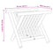 vidaXL Magazine Rack 42x30.5x34.5 cm Bamboo