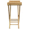 vidaXL Folding Tray Table 70.5x42.5x80 cm Bamboo