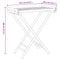 vidaXL Folding Tray Table 70.5x42.5x80 cm Bamboo