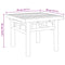vidaXL Coffee Table 45x45x35 cm Bamboo