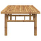 vidaXL Coffee Table 110x55x35 cm Bamboo