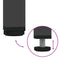 vidaXL Bedside Cabinets 2 pcs Black 36x39x50.5 cm Steel