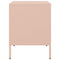 vidaXL Bedside Cabinets 2 pcs Pink 36x39x50.5 cm Steel