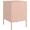 vidaXL Bedside Cabinets 2 pcs Pink 36x39x50.5 cm Steel