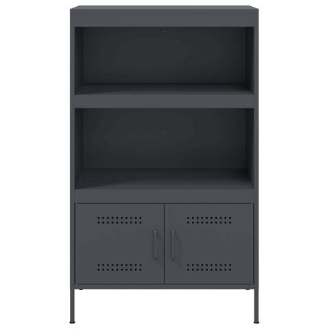 vidaXL Highboard Anthracite 68x39x113 cm Steel