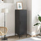 vidaXL Highboard Black 36x39x113 cm Steel