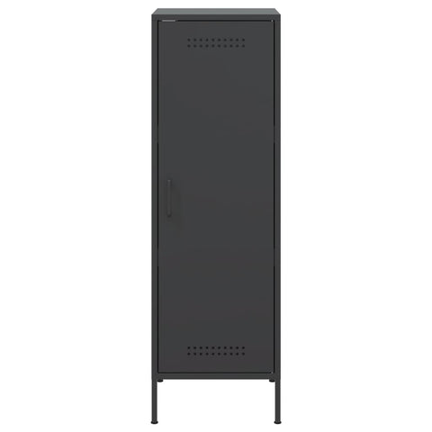 vidaXL Highboard Black 36x39x113 cm Steel