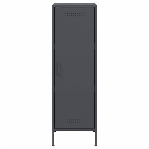vidaXL Highboard Anthracite 36x39x113 cm Steel