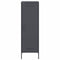 vidaXL Highboard Anthracite 36x39x113 cm Steel